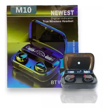 Fone De Ouvido Bluetooth M10 - Novo