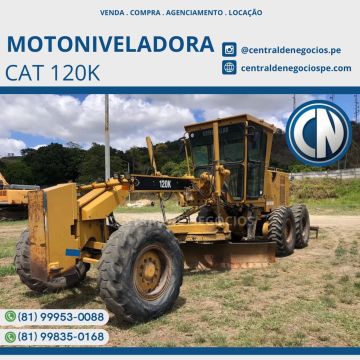 Motoniveladora CAT 120K 2014