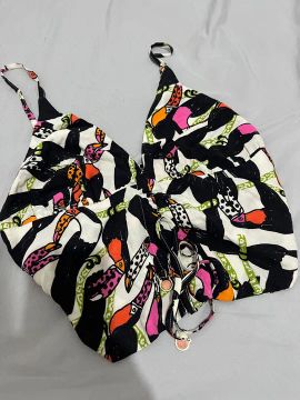 Blusa de alça estampada