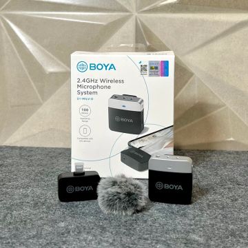 Microfone de Lapela Boya