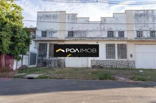 Galpão para alugar, 448 m² por R$ 7.593/mês - Floresta - Porto Alegre/RS