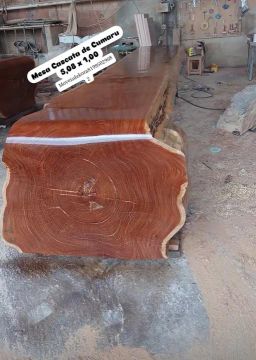 Mesa de Cumaru Maciça 5,08 x 1,00