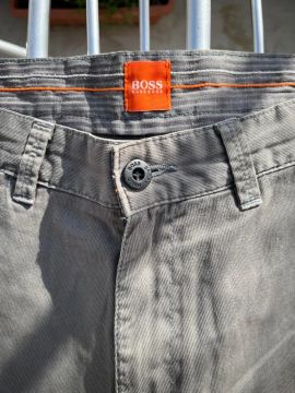 Hugo Boss | Original [42] - Calça estrutura clássica em algodão - Menswear