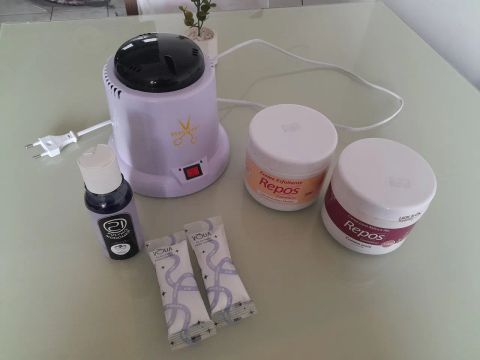 Creme e esfoliante da respos, po acrílico da volia, polymoad monomer e sterilizer