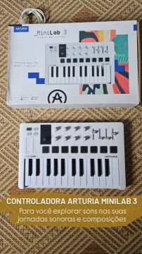 Controladora Arturia Minilab 3
