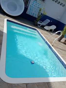Piscina de fibra semi pastilhada  4,70