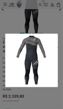 Long John Neoprene Mormaii - Tamanho M