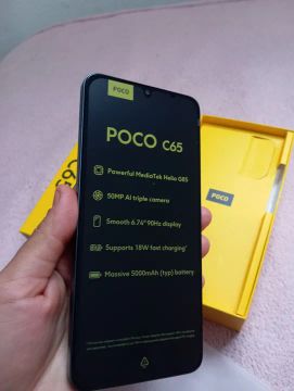  Vendo Poco c65 novo na caixa