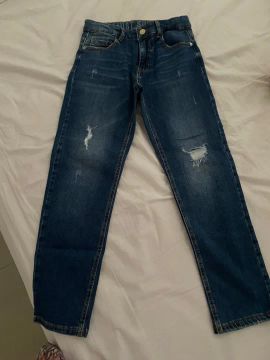 Calça Jeans Infantil Feminina com Detalhes Descolados 11-12 anos