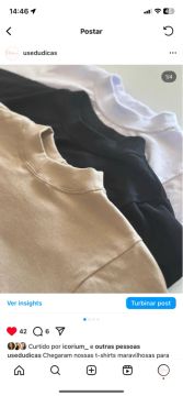 T-shirts novas