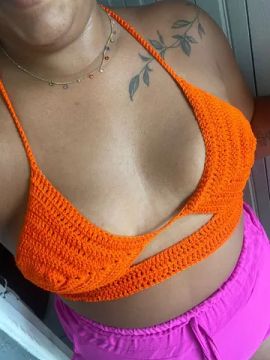 Cropped de croche 