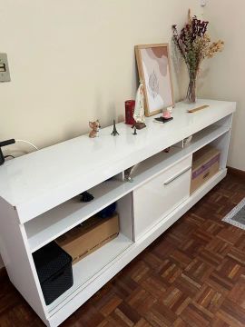 Rack Tv Branco (pra sair hoje!)