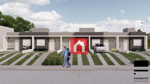 Sobrado com 2 dormitórios à venda, 54 m² por R$ 265.000,00 - Floresta - Lajeado/RS