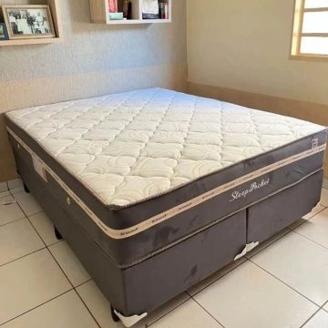 Cama Box Sleep Pocket Orthocrin Queen