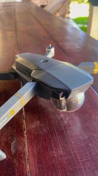 Drone DJI Mavic Pro Fly More Combo com câmera C4K gray 2 baterias