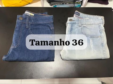 Duas Calças Jeans Masculinas - Tamanho 36