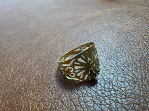 Anel de ouro em perfeito estado! 