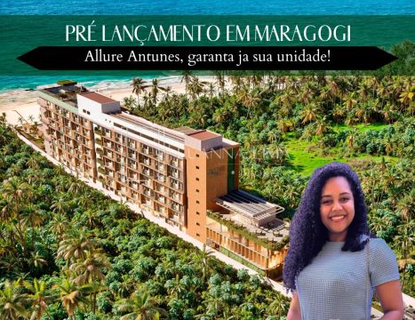 LL - Pre lançamento na beira mar de Antunes, unidades studio