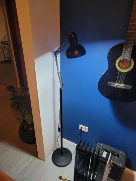 Luminária de chão moderna 