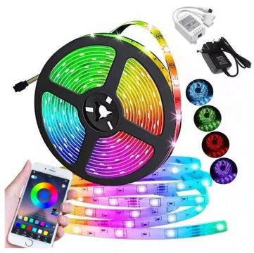 Fita LED RGB com controle por APP - 5 Metros