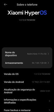 Xiaomi Redmi Note 11 Pro 5G - 128 GB - Usado
