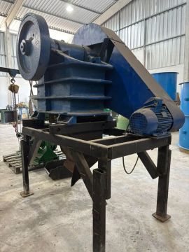 Britador de mandíbula / triturador de pedra industrial 