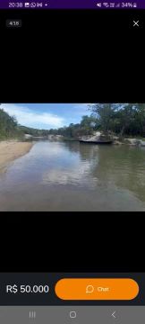 Terreno R$ 50 mil no Água Boa ctt * Vendo ou troco e vendo parcelado