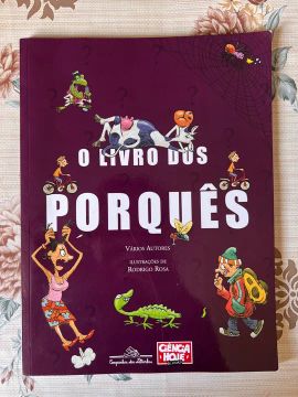 Livro dos Porquês semi-novo