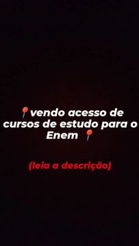 Cursos para o ENEM e VESTIBULARES 