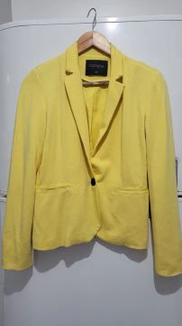 Blazer Amarelo Feminino