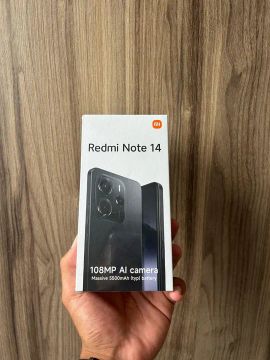 Xiaomi Redmi Note 14 - Novo na caixa