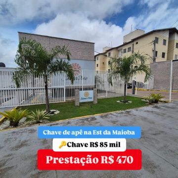 CHAVE de apê/ Summer Park/ est da Maioba - Prestação R$470