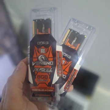 DDR3 DDR3L Memória RAM Notebook 8GB 1.35V 1600MHz, NOVO LACRADO