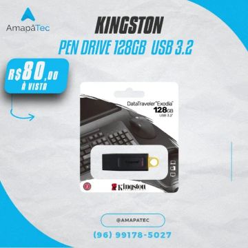 Pen Drive Kingston 128gb usb 3.2