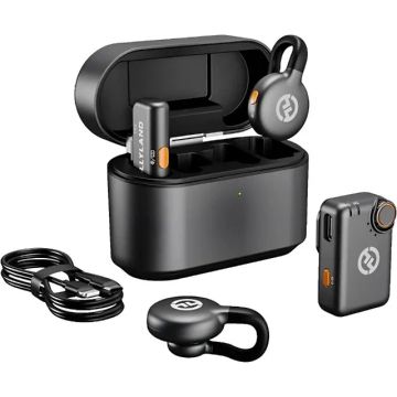Hollyland Lark M2S Combo Microfone Duplo Sem Fio - Novo lacrado!