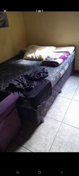 Cama Box Queen com colchão