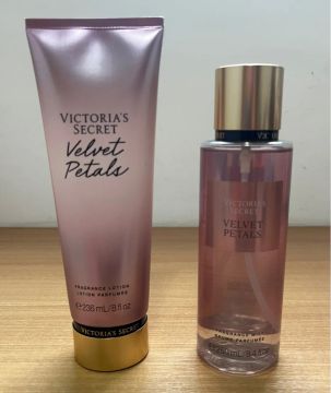 Kit Victoria's Secret Velvet Petals - Loção + Perfume