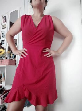 Vestido vermelho 42 