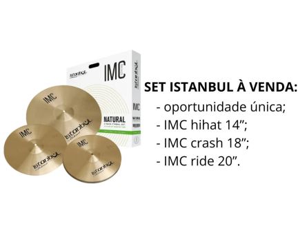 Kit de pratos Istanbul IMC Bronze Natural - Oportunidade única!