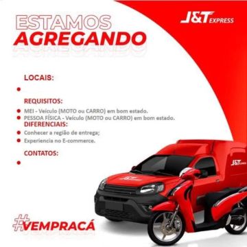 Agrega-se motoristas para entregas E-commerce, para Alta Taquari e região.
