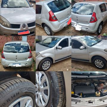 Renault Sandero completo 1.0 16v ano 2010