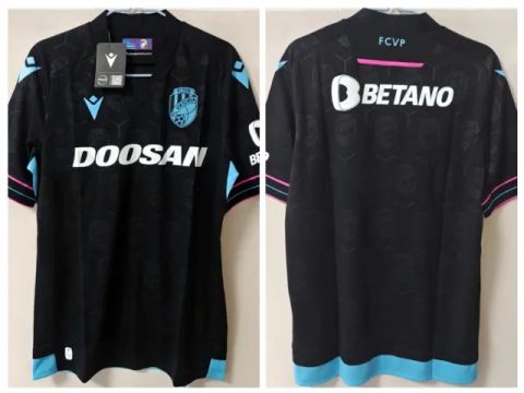 Camisa Macron Viktorya Pilsen República Tcheca 2023/2024 UEFA Raridade 