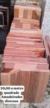 Pisos amadeirado  Diversos - R$ 20,00 o m²