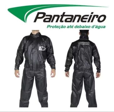 Conjunto de Roupa de Chuva para Motociclista Pantaneiro