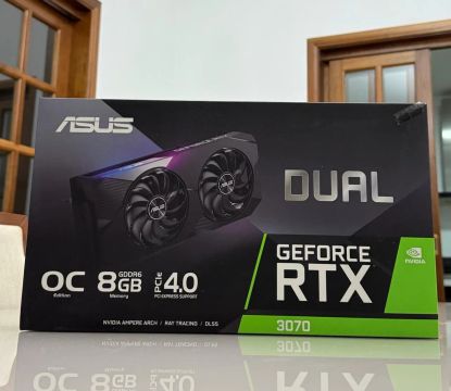 Placa de Vídeo RTX 3070 ASUS OC ZERA!!!!!