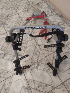 Rack de bicicleta para carro Eqamax,comporta três bicicletas 