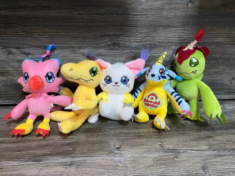 Pelúcia Digimon **Valor de Cada