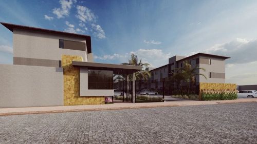 Apartamento em Construção em Parnamirim - 2/4 - Nova Esperança - Documentação Grátis -Entr