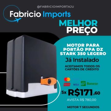 Motor para Portão PPA DZ Stark 350 Legero - Já Instalado