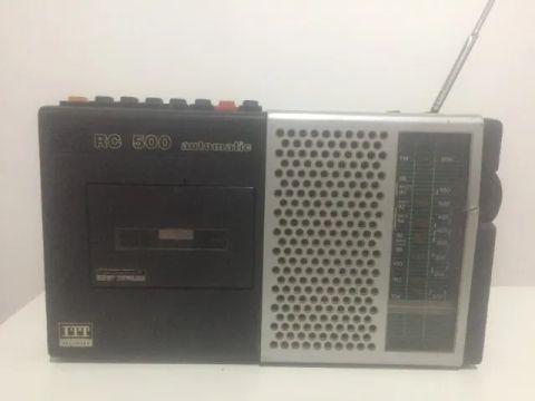 Rádio gravador ITT RC500, dos Estados Unidos !!!!